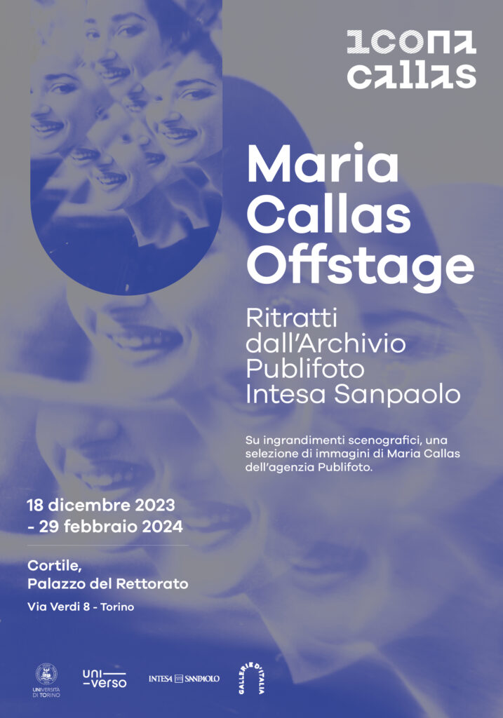 ACCREDITI PREVIEW STAMPA – ICONA CALLAS – MARINA ABRAMOVIC / ARCHIVIO STORICO RICORDI / PUBLIFOTO / VANNA VINCI – Sabato 16 dicembre – ore 11.30 – Palazzo del Rettorato (via Verdi 8, Torino)