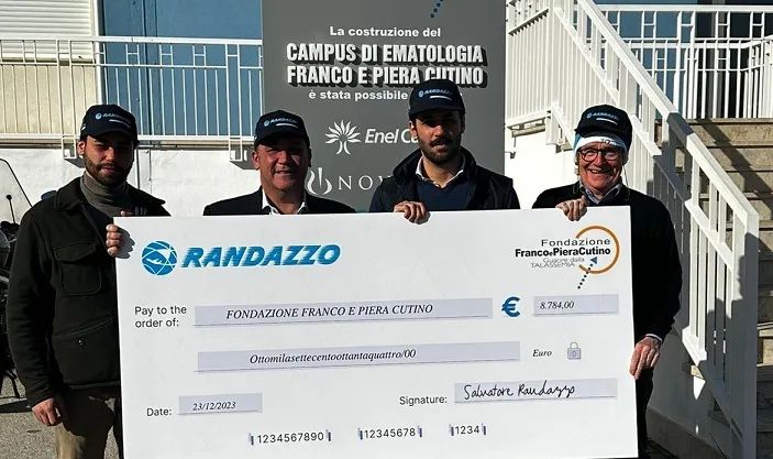 DONAZIONE DI NATALE ALLA FONDAZIONE CUTINO DELL’OSPEDALE CERVELLO