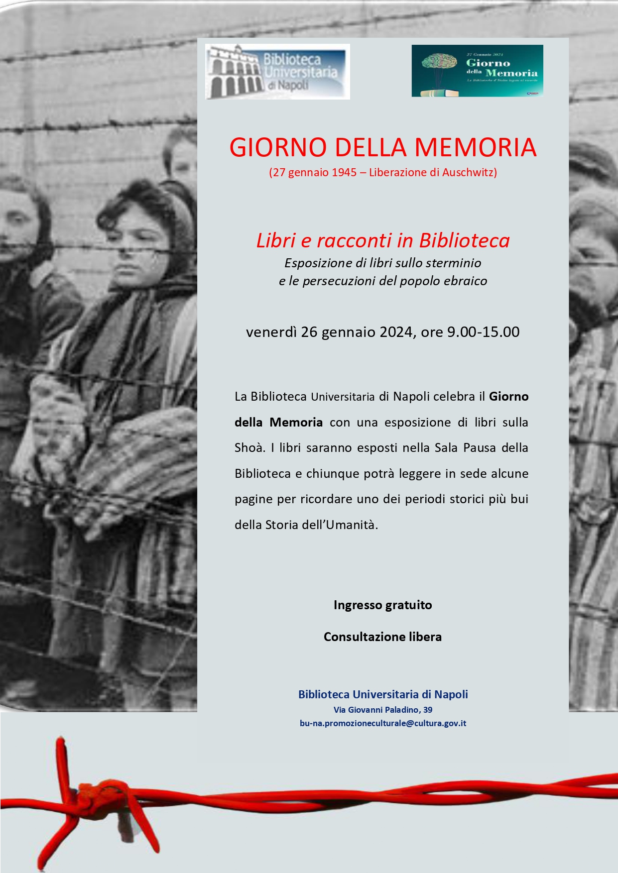 Giorno della Memoria 2024 - Agenparl