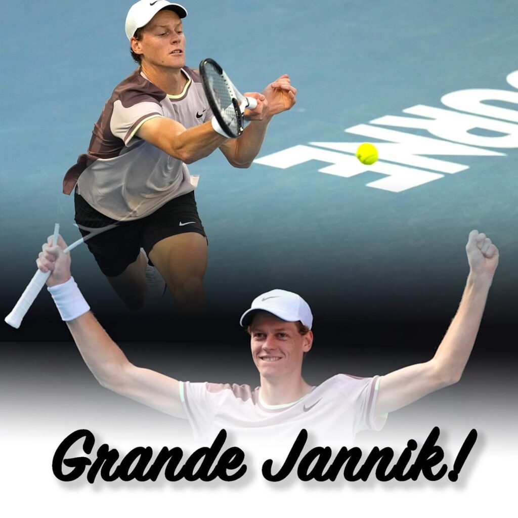 Tennis, Sinner vince gli Australian Open