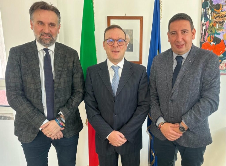 CS ABRUZZO-SICUREZZA, VISITA ISTITUZIONALE DI SIGISMONDI E LIRIS A PREFETTO L’AQUILA