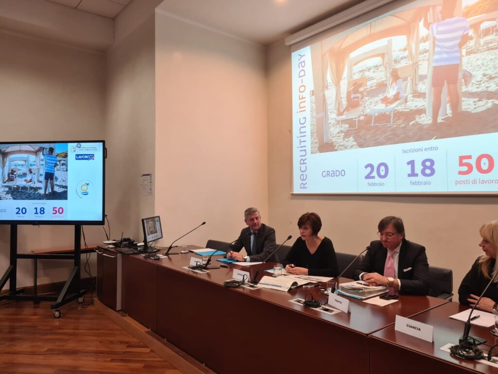 (ARC) Lavoro: Rosolen, 60 per cento assunti in settore turistico under 35