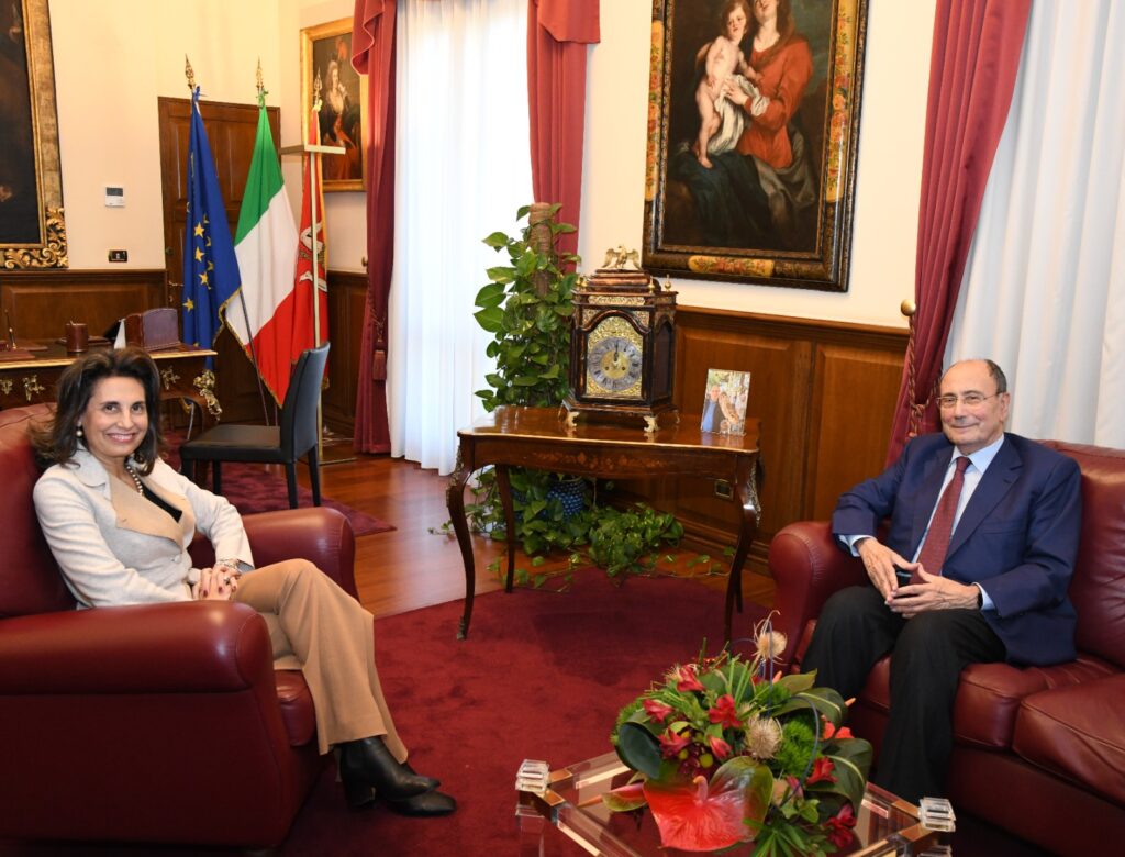 Università, il presidente Schifani riceve la neo rettrice di Messina Spatari