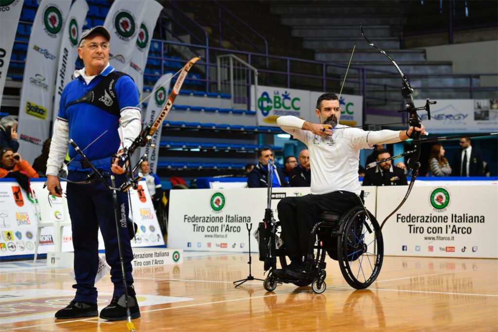 ARCO A Novara i Tricolori Indoor Para-Archery