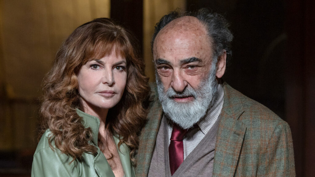 0108 teatro civico GIULIANA DE SIO e ALESSANDRO HABER in LA SIGNORA DEL MARTEDÌ