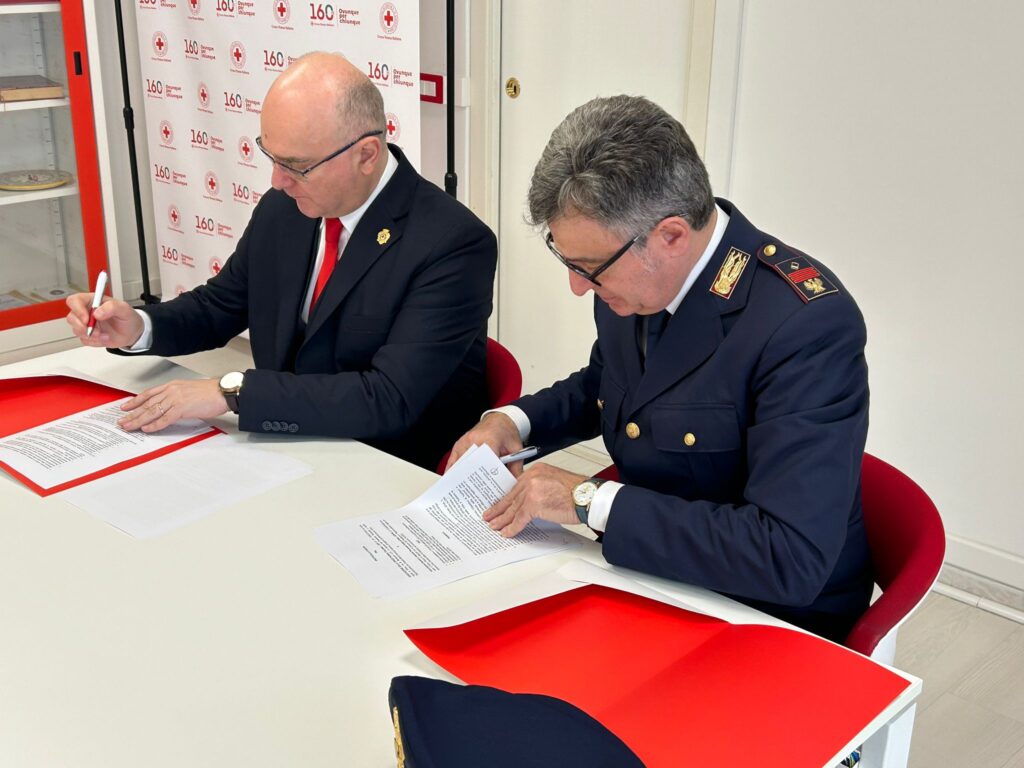 DONAZIONE SANGUE: CRI E DONATORINATI, SIGLATO UN PROTOCOLLO D’INTESA