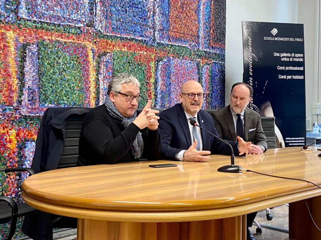 (ARC) Ict:Callari, Scuola mosaicisti Spilimbergo connessa a banda ultralarga