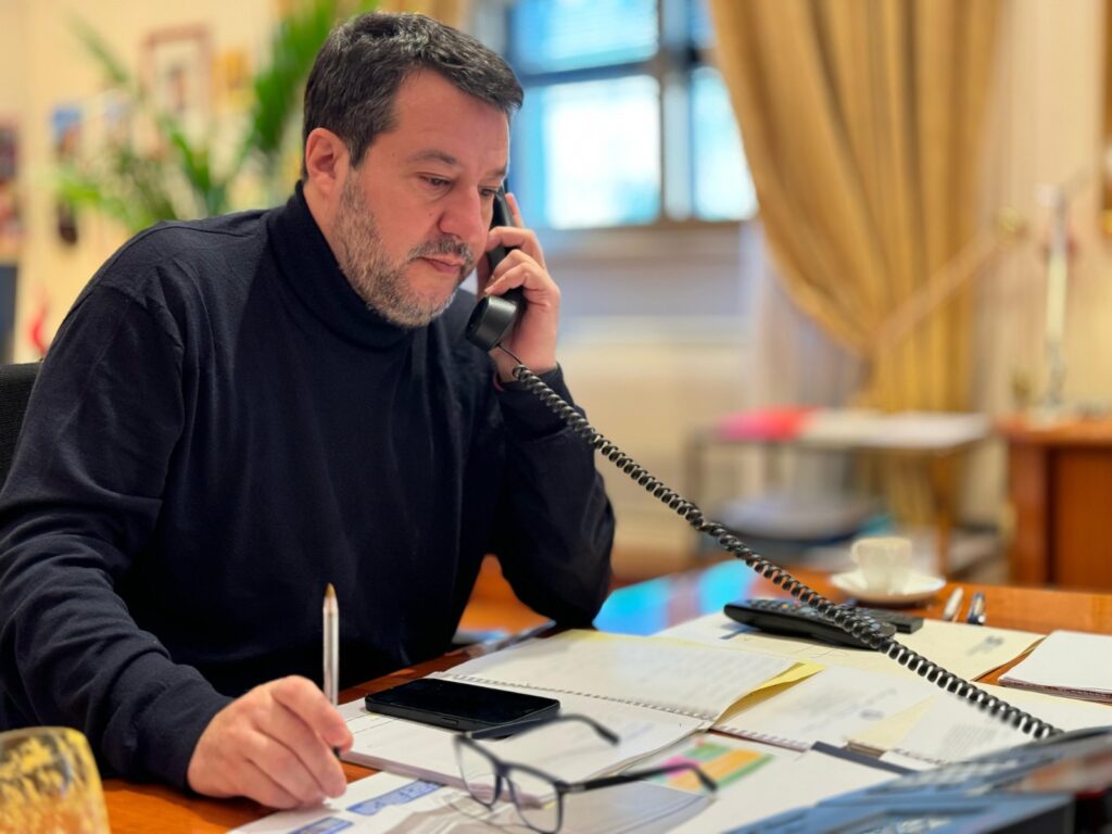 ROMA, SALVINI SCRIVE A GUALTIERI SULLA PERICOLOSITÀ DI VIA DEL FORO ITALICO