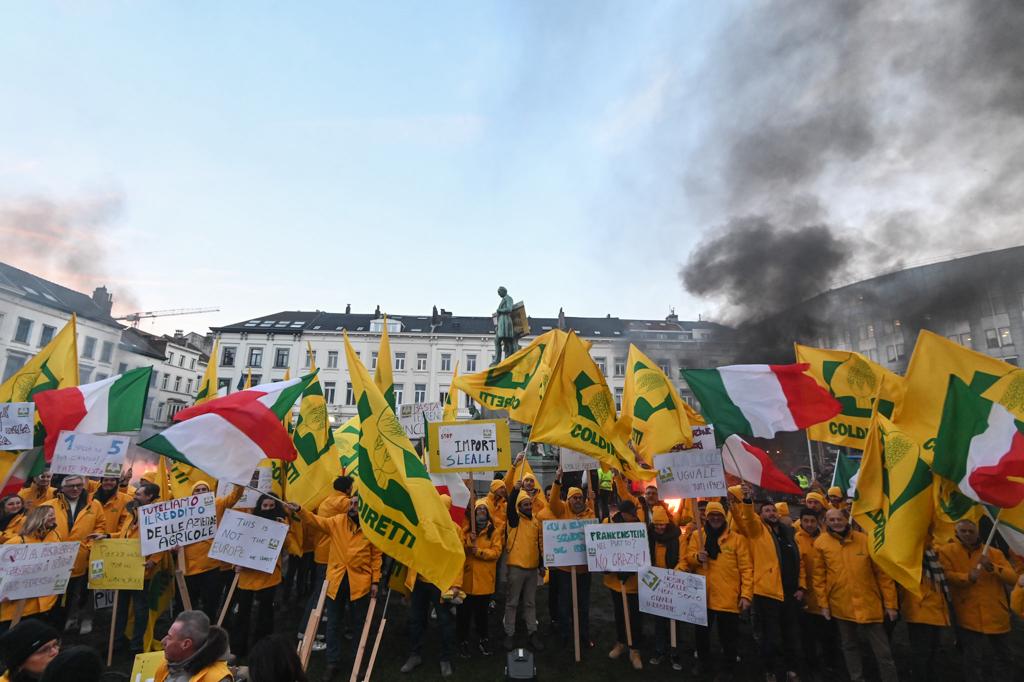 VERTICE UE: COLDIRETTI A BRUXELLES PER SALVARE FILIERA DA 600 MLD