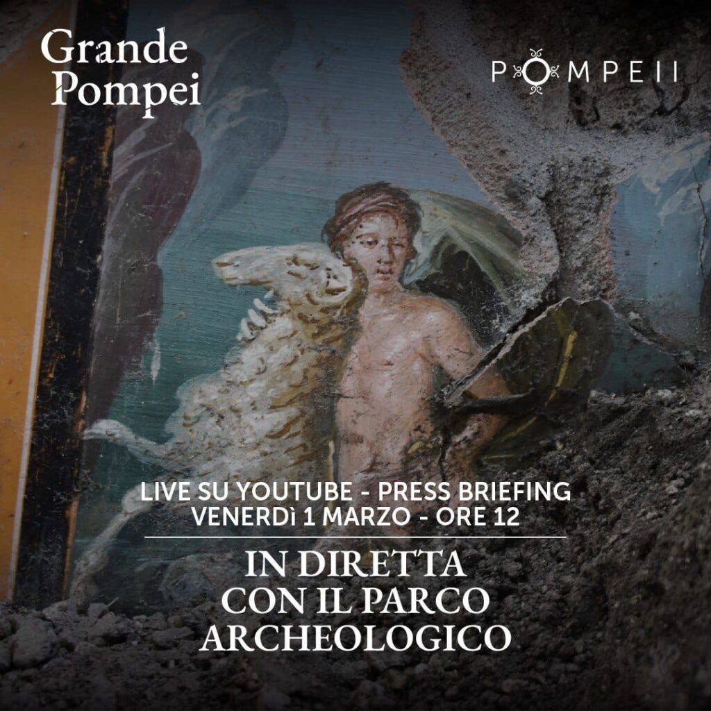 POMPEI-PRESS BRIEFING 1 MARZO 2024 – CANTIERE CASA DI LEDA
