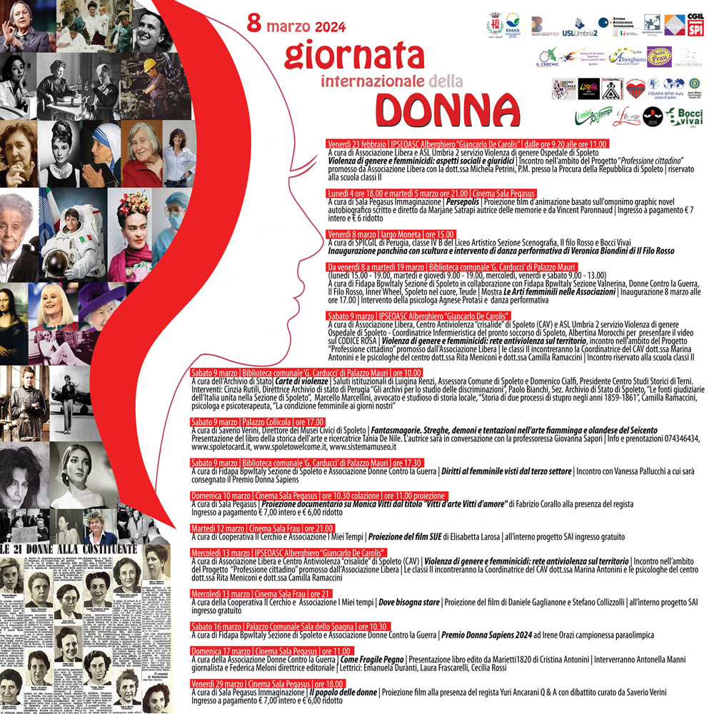 8 marzo – Giornata Internazionale della Donna