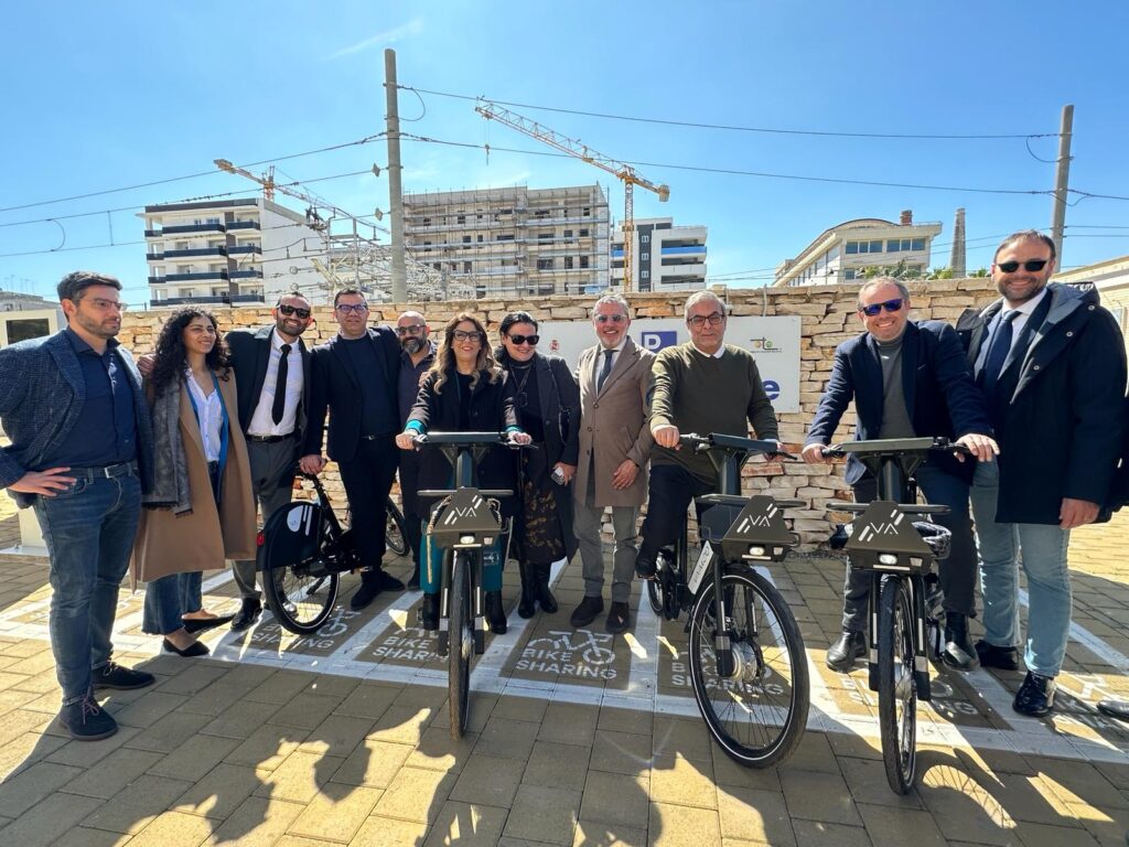 Agenzia regionale 346.24 Maurodinoia_inaugurazione nuovo servizio di bike sharing Molfetta