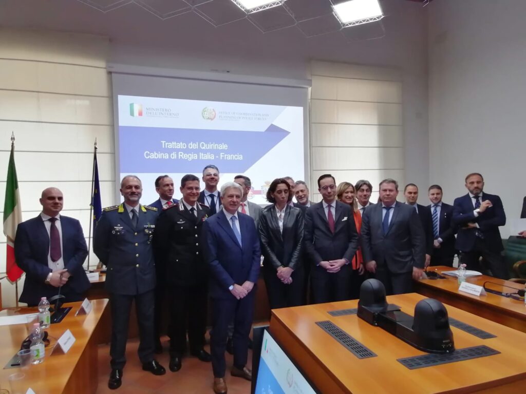 Cooperazione bilaterale con la Francia. – Prima riunione della Cabina di Regia