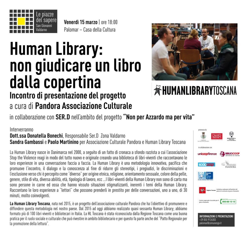 Human Library: non giudicare un libro dalla copertina