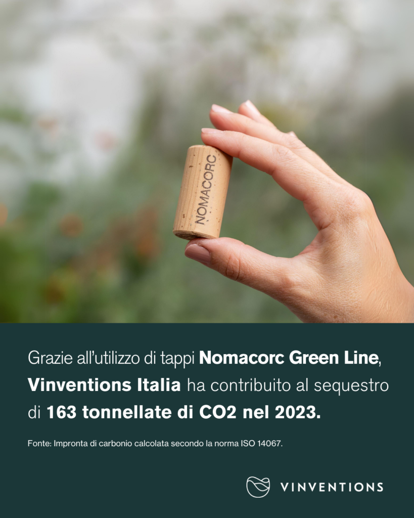 CS Vinitaly, Vinventions celebra il sequestro di 163.000 kg di CO2 nel 2023 nel solo mercato Italia e presenta POPS la chiusura per Spumanti a Zero Carbon Footprint