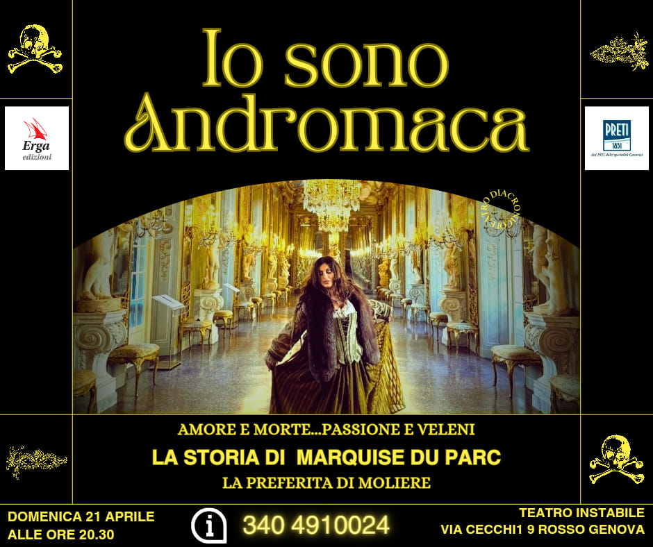 Torna in scena a Genova “Io sono Andromaca”