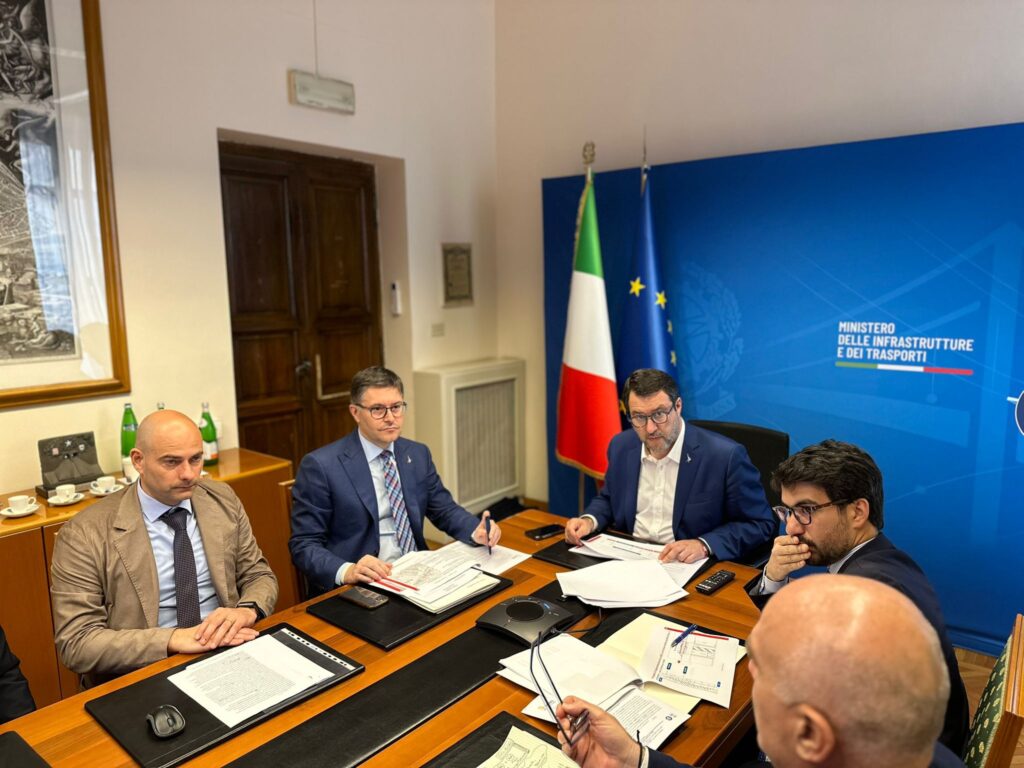PUGLIA, MIT: RIUNIONE CON SALVINI SULLA BARI-TARANTO