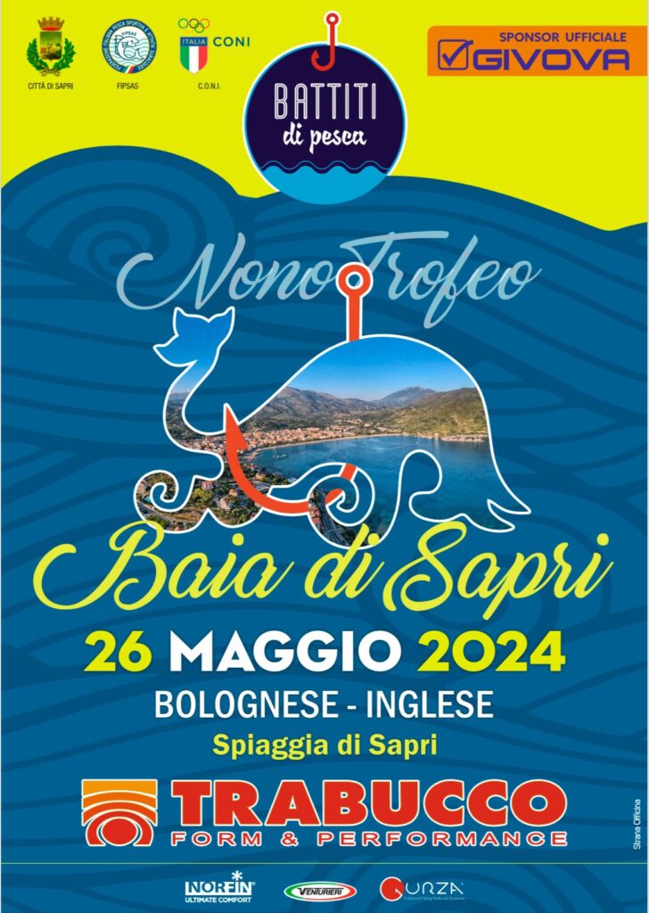 AL VIA IL NONO TROFEO BAIA DI SAPRI: UN’ODE ALLA PESCA SPORTIVA E ALLA TRADIZIONE MARINARESCA