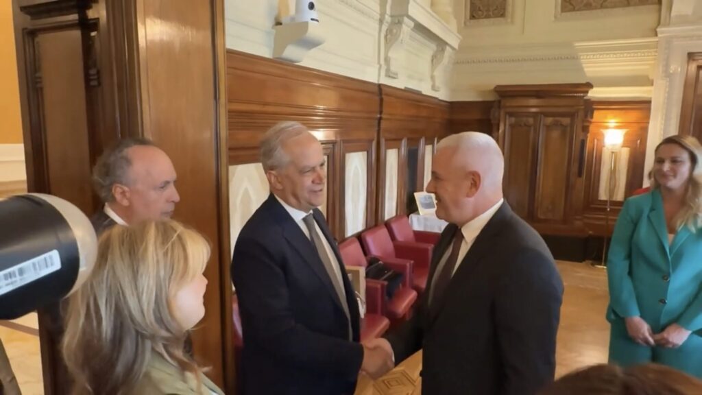 Ministro dell’Interno Matteo Piantedosi ha incontrato questa mattina al Viminale il suo omologo Kossovaro Xhelal Sveçla/Video