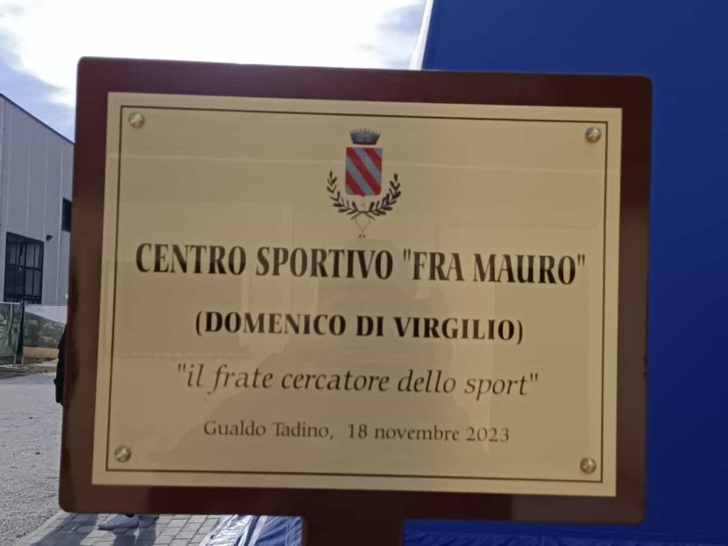 Comunicato Stampa “150.000 euro di finanziamento per i lavori di adeguamento ed efficientamento energetico degli spogliatoi dell’impianto di Atletica Leggera indoor intitolato a Fra Mauro.”