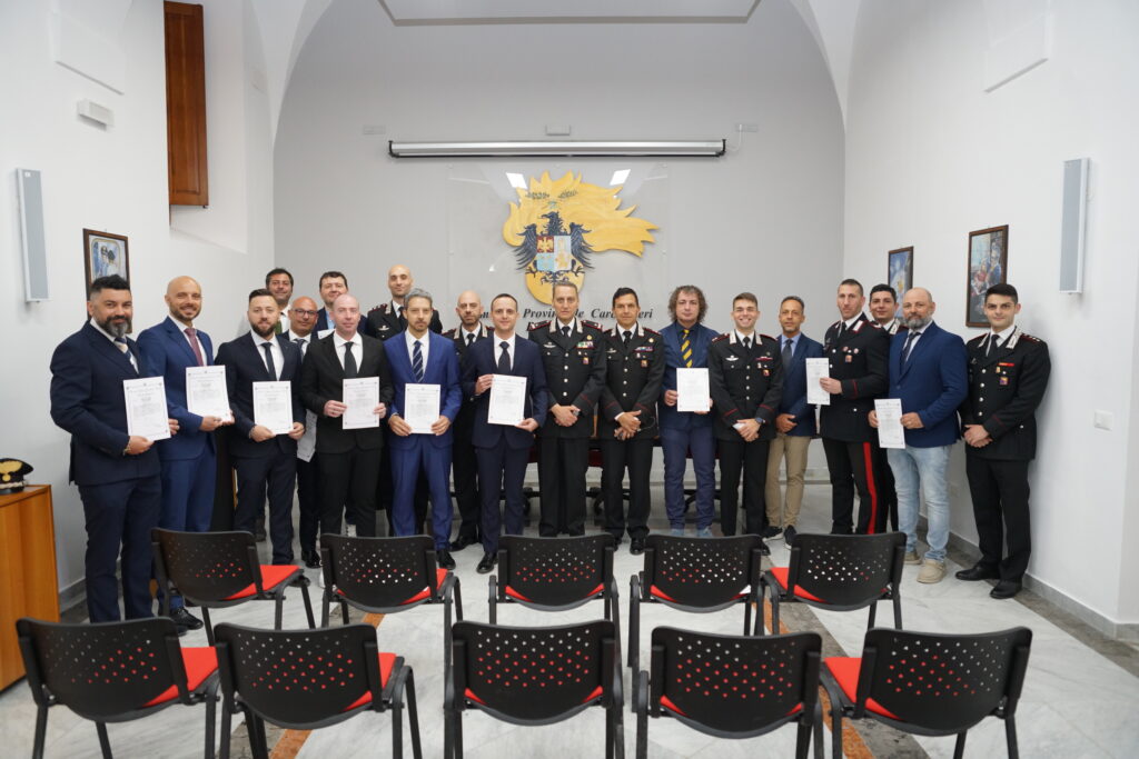 Comunicato Encomi Comando Provinciale