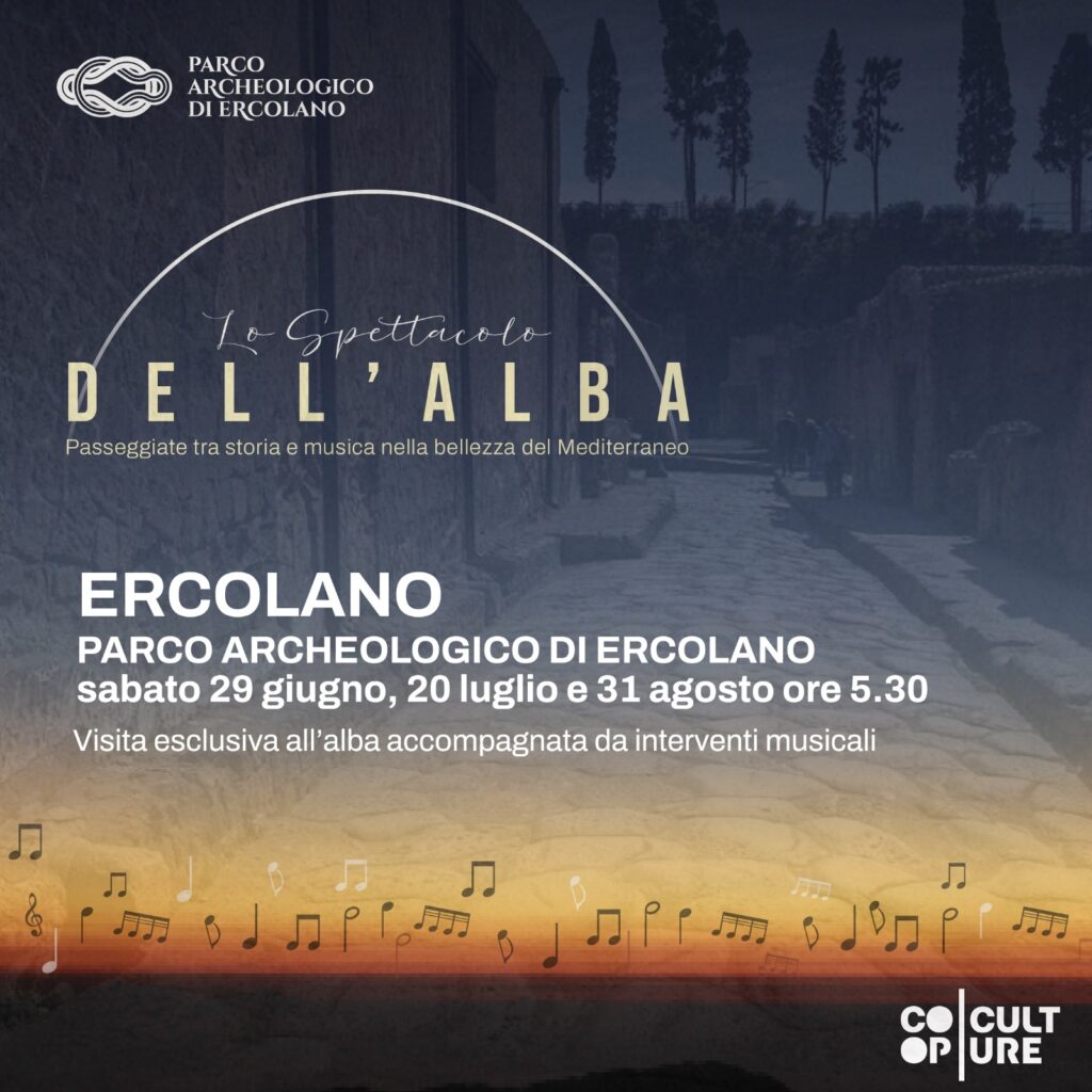 Lo spettacolo dell’alba al Parco di Ercolano – 29 giugno primo appuntamento