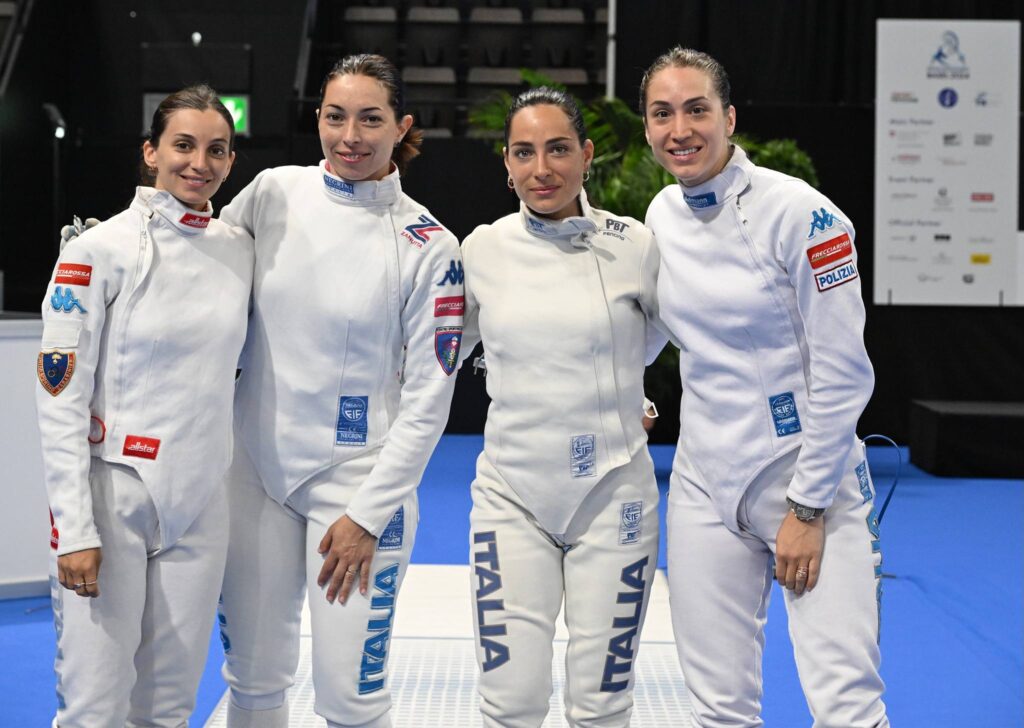 +++Europei Basilea 2024, aggiornamento ore 14.45: l’Italia della Spada femminile vola in finale, i fiorettisti torneranno in pedana a caccia del bronzo+++