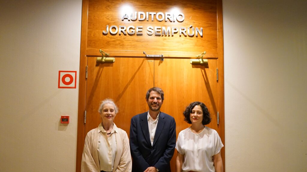 NP Jorge Semprún da, desde hoy, nombre al auditorio del Ministerio de Cultura