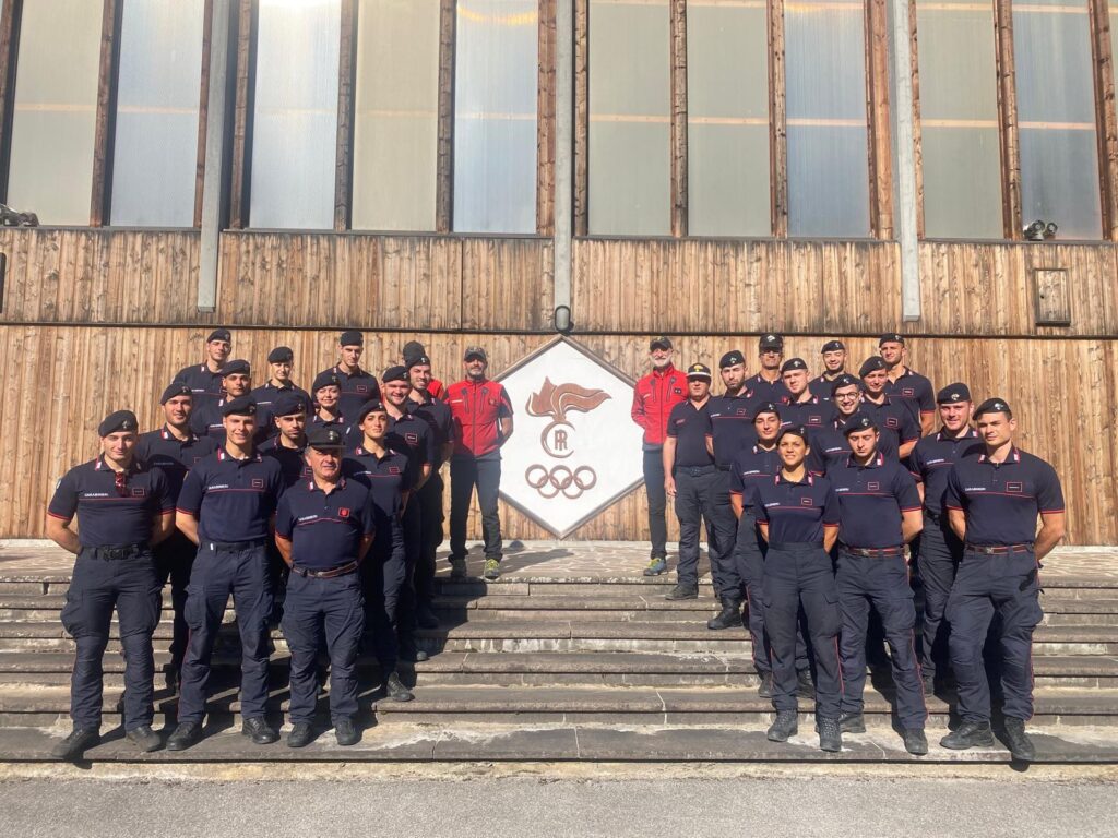 Comunicato stampa per corso Modulo Sicurezza in Montagna per Marescialli RF Auronzo di Cadore 22/26 luglio 2024