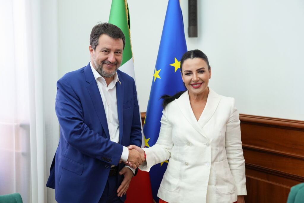 TRASPORTI, BILATERALE TRA SALVINI E LA COLLEGA ALBANESE