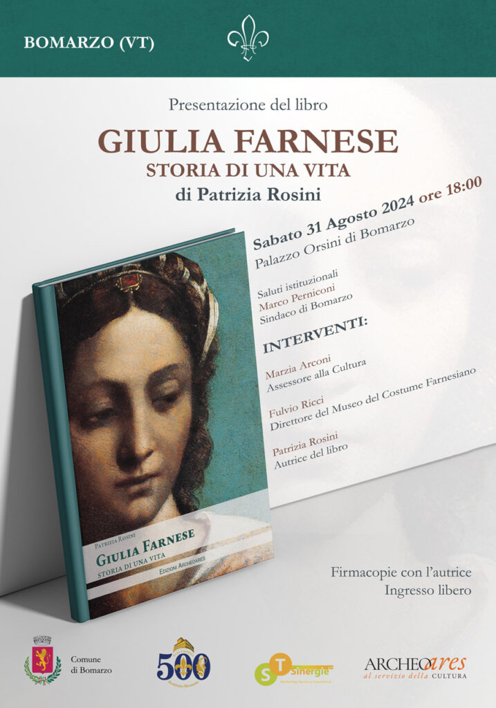 Giulia Farnese di Patrizia Rosini a Bomarzo – Comunicato stampa