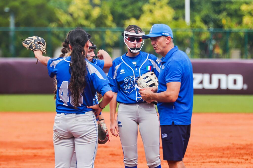 Coppa del Mondo Softball U18, Gruppo B: resoconto Italia-Paesi Bassi
