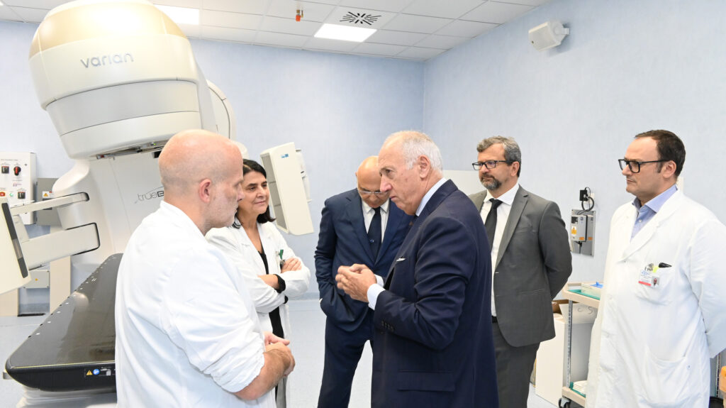 foto REGIONE – inaugurazione del nuovo acceleratore lineare