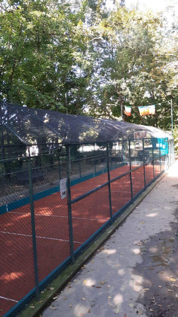 LAVORI DI SISTEMAZIONE AL CAMPO DI BOCCE DI VIA GAGLIARDI