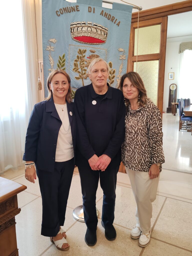 Agenzia regionale 1182.24 _ Matrangola alla Marcia della Legalità di Andria con la sindaca Bruno e don Luigi Ciotti