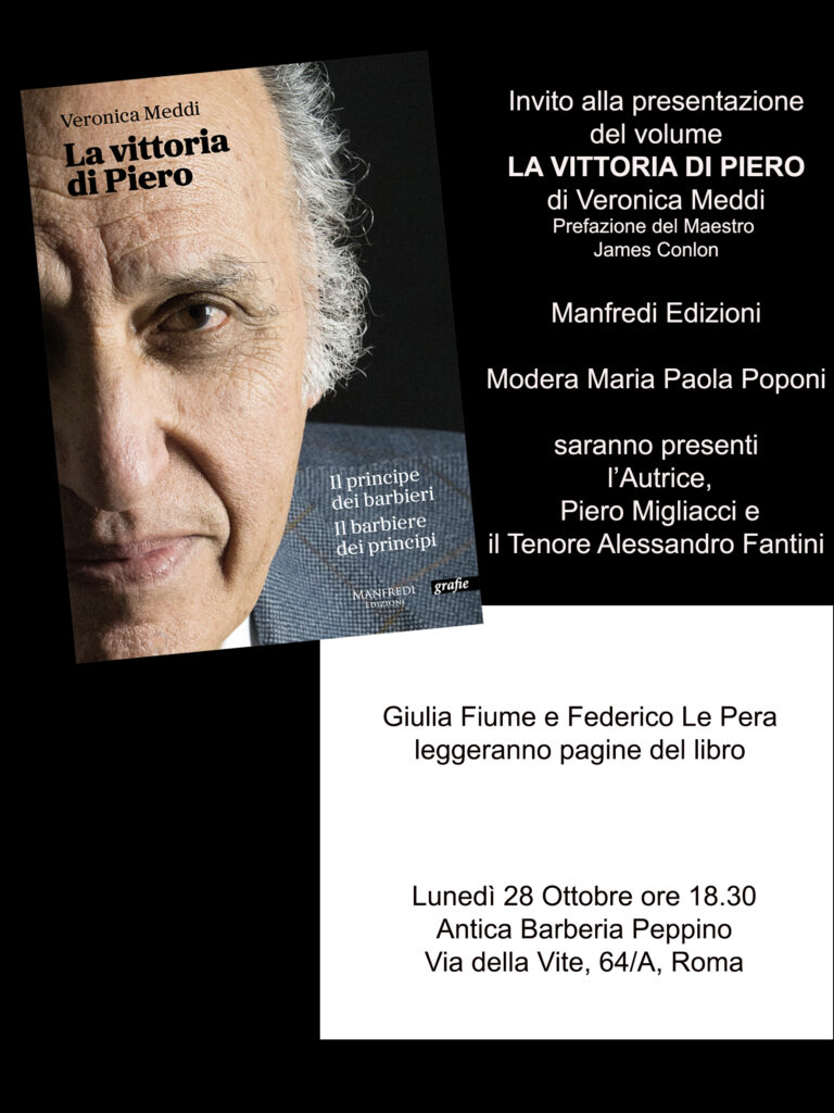 ARRIVA IL ROMANZO – LA VITTORIA DI PIERO DI VERONICA MEDDI