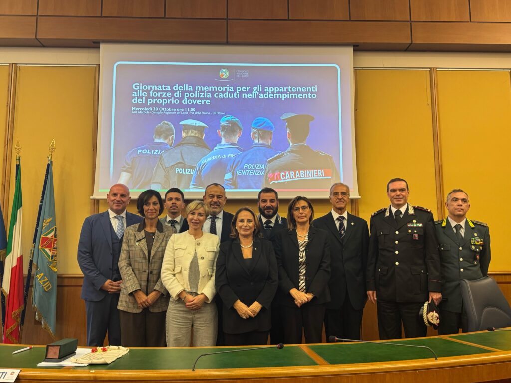 SICUREZZA, REGIMENTI: MEMORIA CADUTI IN SERVIZIO DELLE FORZE DI POLIZIA SIA SEME DI LEGALITÀ PER LE NUOVE GENERAZIONI