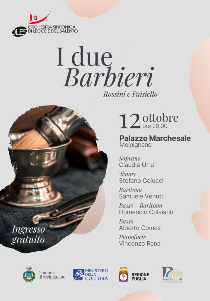 CONCERTO I DUE BARBIERI – 12 OTTOBRE – MELPIGNANO