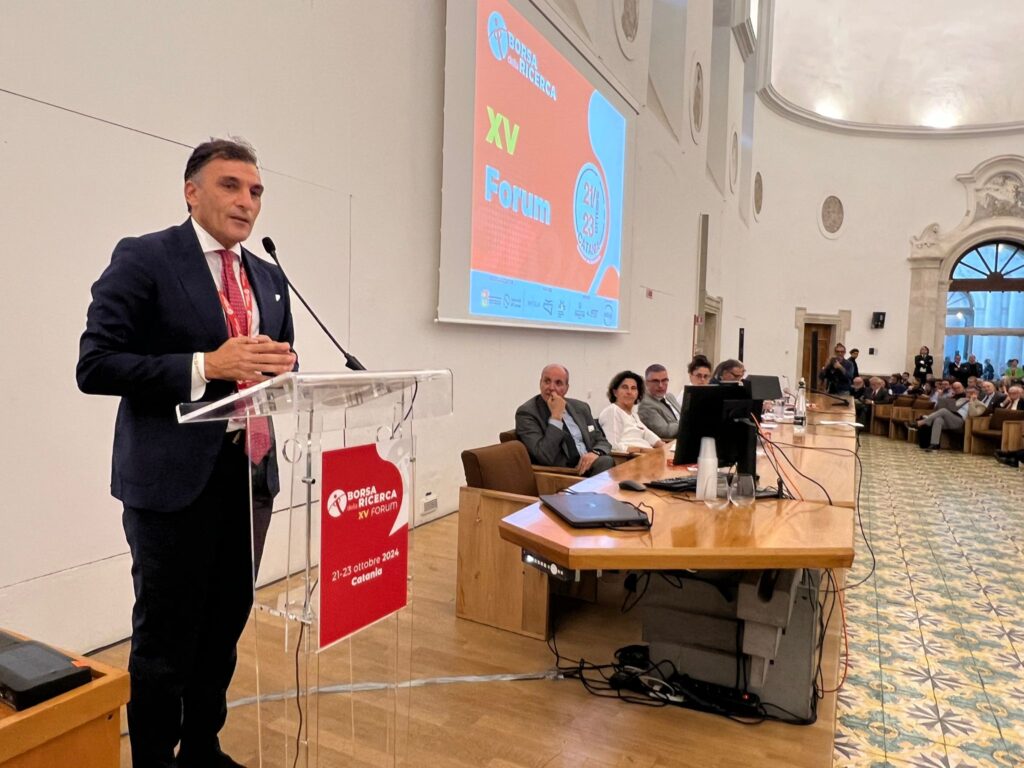 Catania, Tamajo interviene in apertura del XV Forum della Borsa della ricerca: «Opportunità unica per attrarre investimenti»