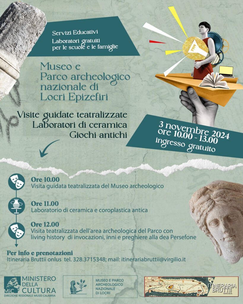 CS_I prossimi appuntamenti al Museo e Parco archeologico di Locri Epizefiri
