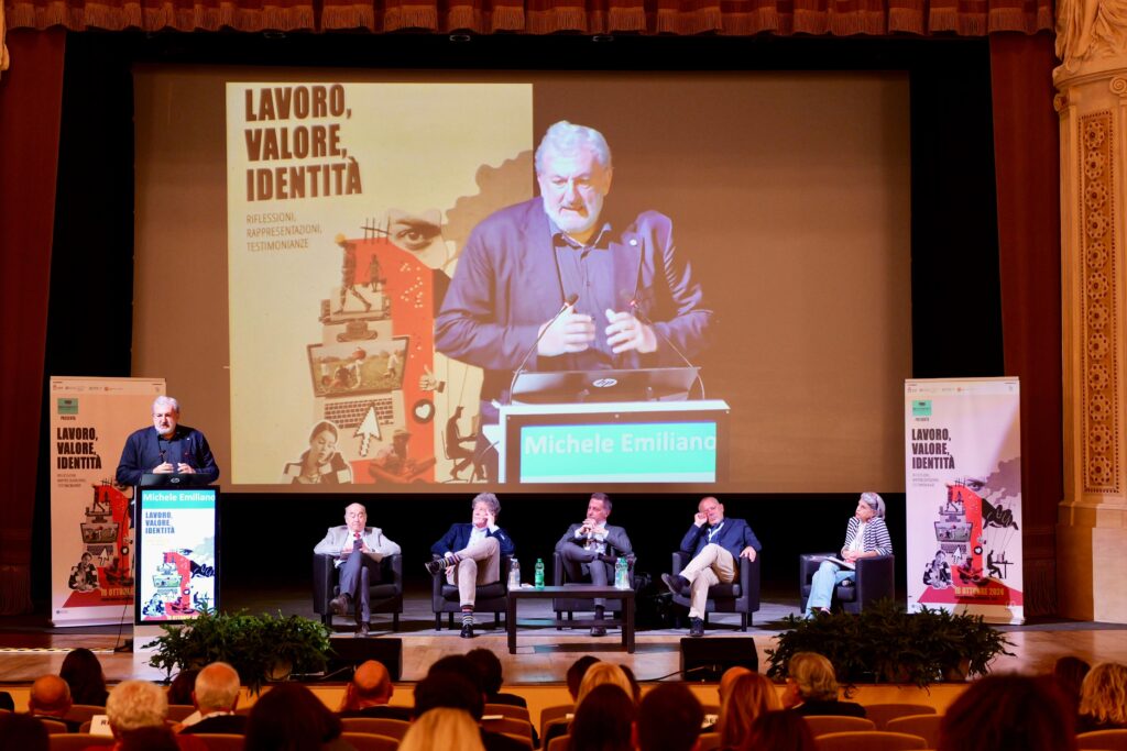 Agenzia regionale 1186.24 Emiliano_congresso nazionale “Lavoro, Valore, Identità” organizzato da Movimento per la Giustizia