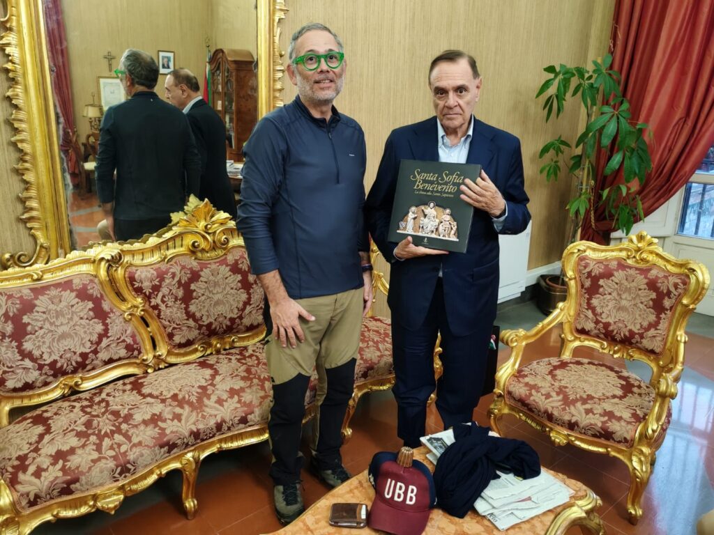 Il sindaco Mastella ha ricevuto il vicesindaco di Bordeaux Guillemin
