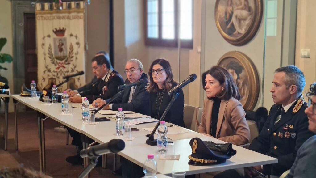 L’incontro del Comitato provinciale per l’ordine e la sicurezza pubblica a San Giovanni Valdarno