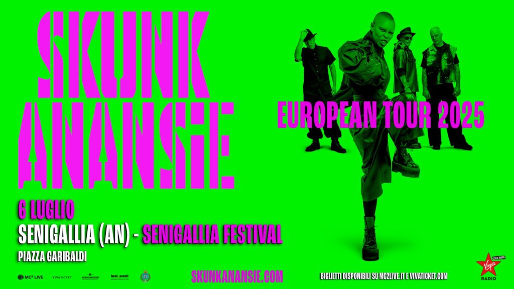 Comunicato stampa: Skunk Anansie a Senigallia