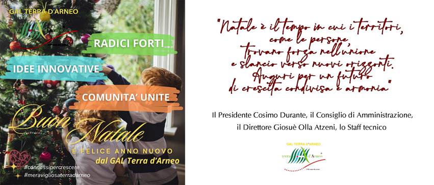 Auguri di Buon Natale e felice 2025