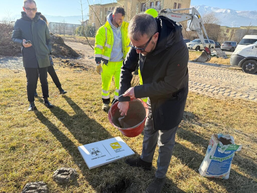L’Aquila – Comunicato stampa inizio lavori asili nido Sassa e Paganica (+foto)