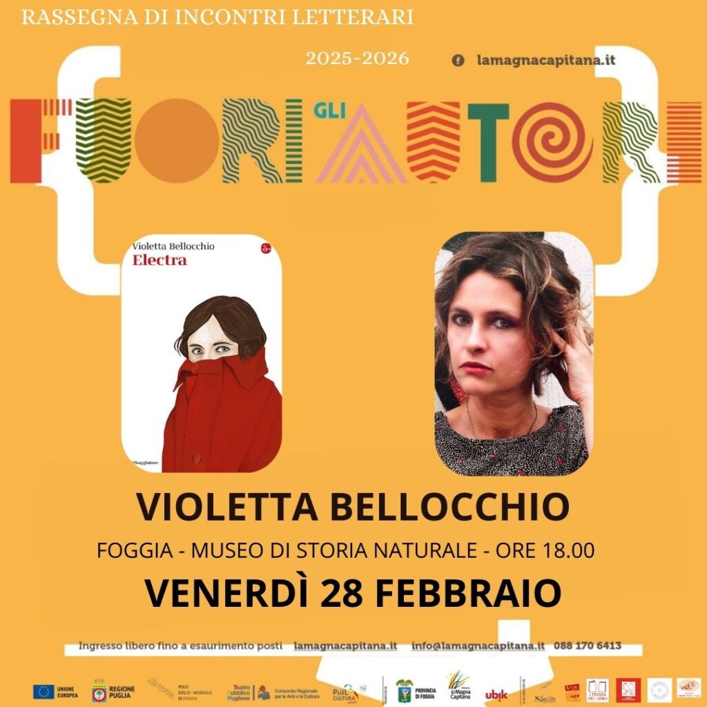 Fuori gli autori: il ciclo “Rinascere insieme” continua con Violetta Bellocchio e il suo Electra (il Saggiatore)