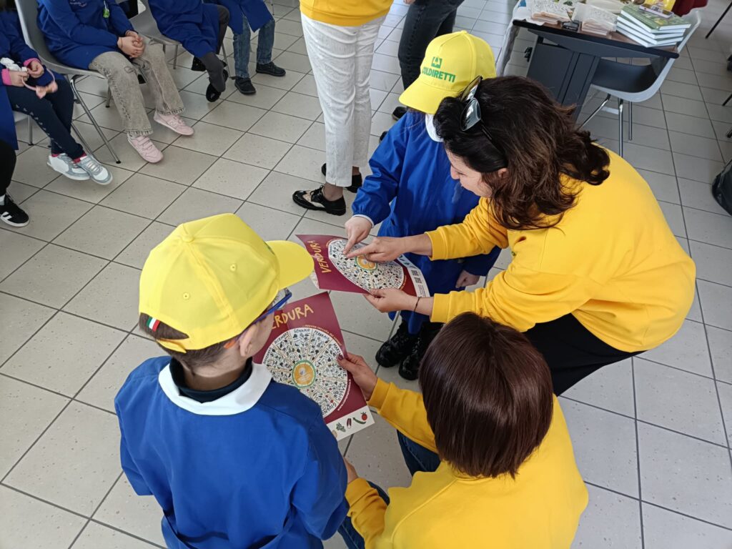 Coldiretti Basilicata nelle scuole con l’agri-colazione in occasione delle “Giornate della Cura”