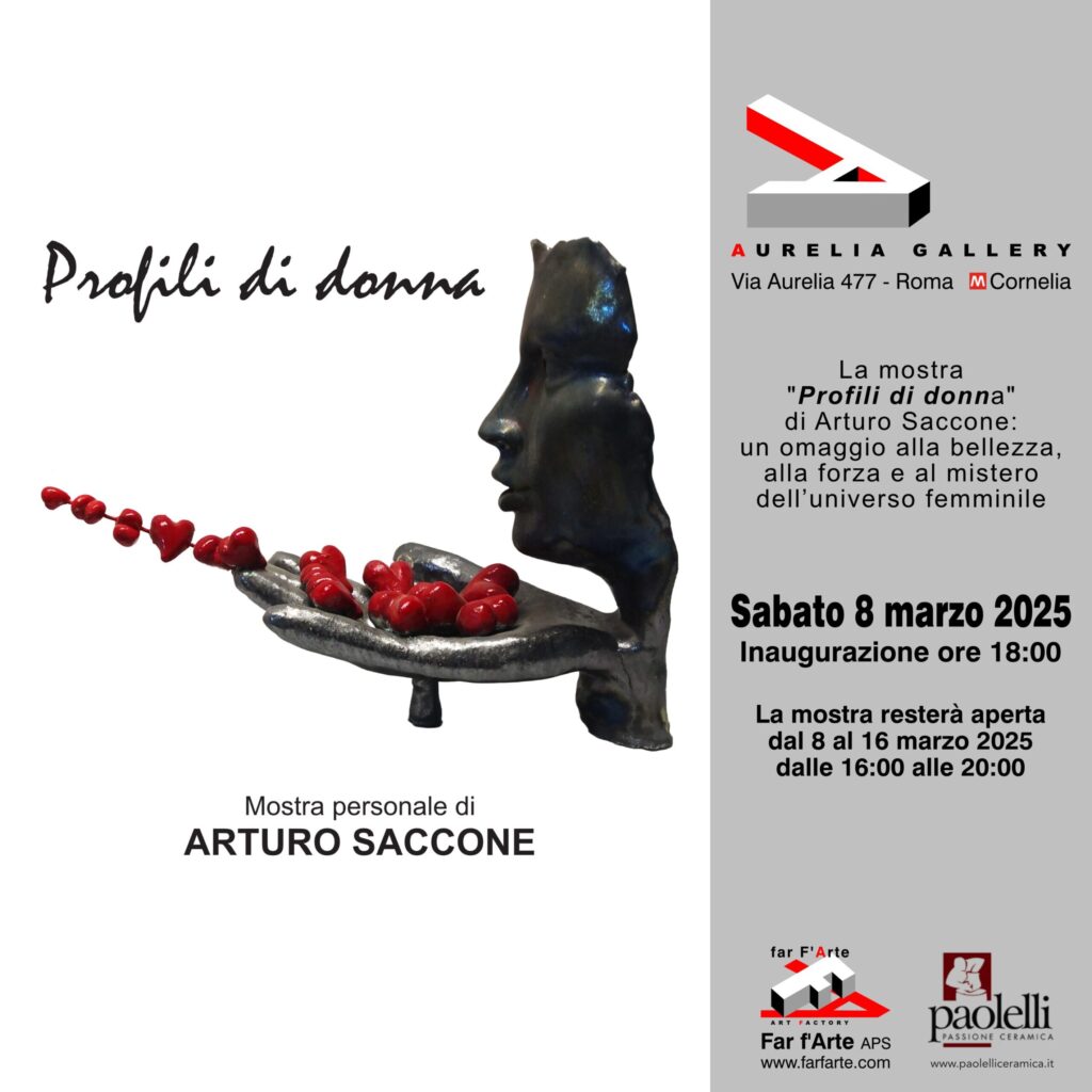 Vernissage Mostra Profili di donna e apertura AURELIA GALLERY – 8 Marzo 2025