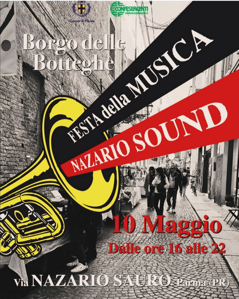 Comunicato – NAZARIO SOUND: il 10 maggio la musica scende in strada